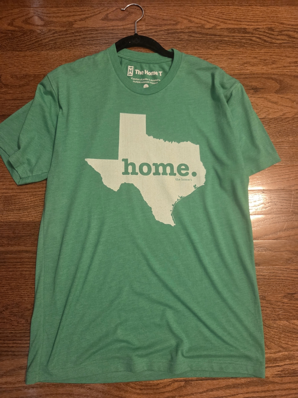 NNT, Unisex, The Home T Green Texas "home" Graphic Tee, M